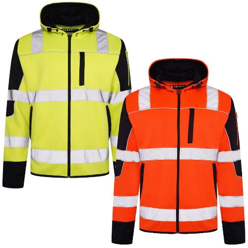 Aviator Hi Vis Zip Hoody AV044-12