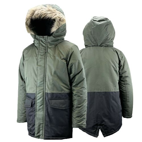 Kids Padded Fleece Lined Parka - P998-7
