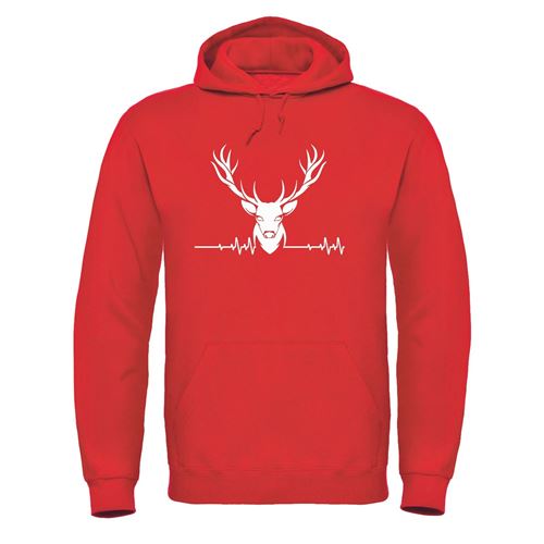 "Stag ECG" Hoodie-32
