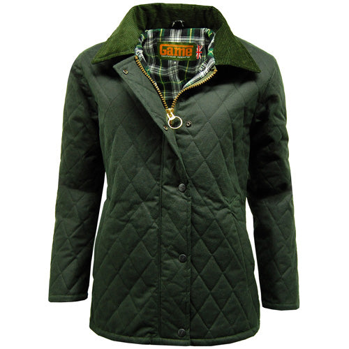 Game Zara Quilted Wax Jacket-5