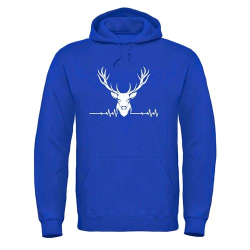 "Stag ECG" Hoodie-37
