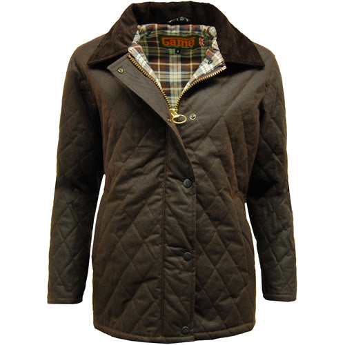 Game Zara Quilted Wax Jacket-0