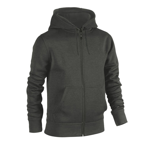 Urban Road Plain Zip Hoodie-8