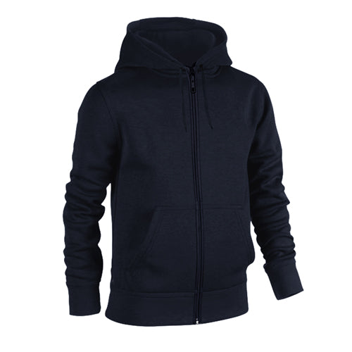 Urban Road Plain Zip Hoodie-24