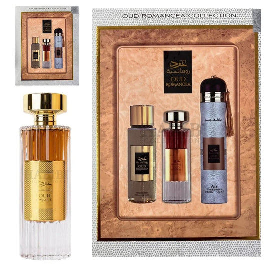 3 in 1 Gift Set - Oud Romancea Collection