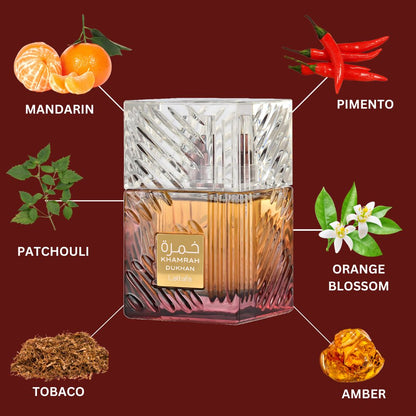 Khamrah Dukhan 100ml EDP -  For Men