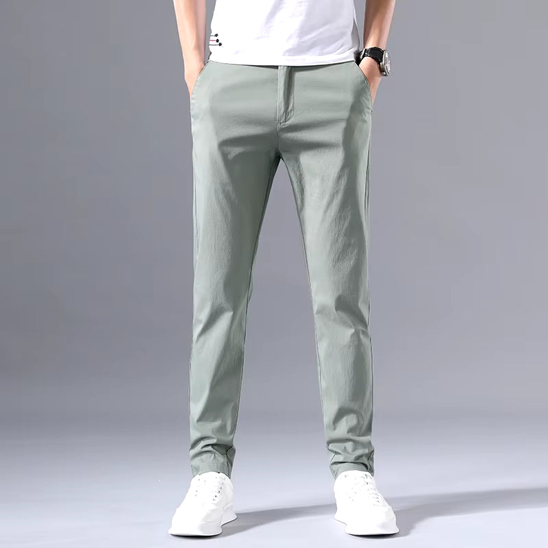 Thin Cotton Business Pants