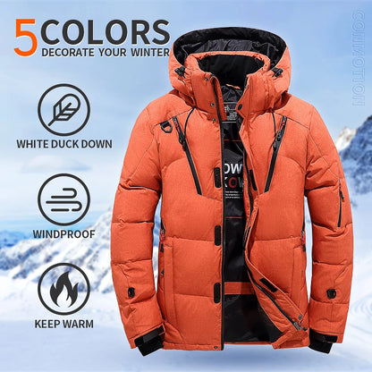 Windproof Camping Solid Color Overcoat