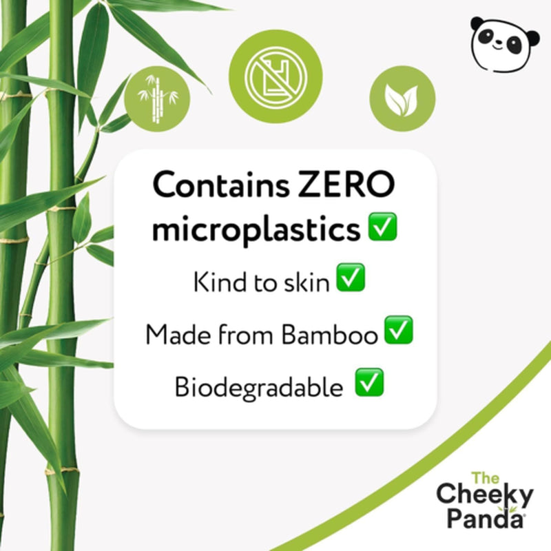 The Cheeky Panda Bamboo Biodegradable Baby Wipes 1 Count (Pack of 12)