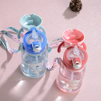 Deer Horn Cartoon 600ml Sippy Cup