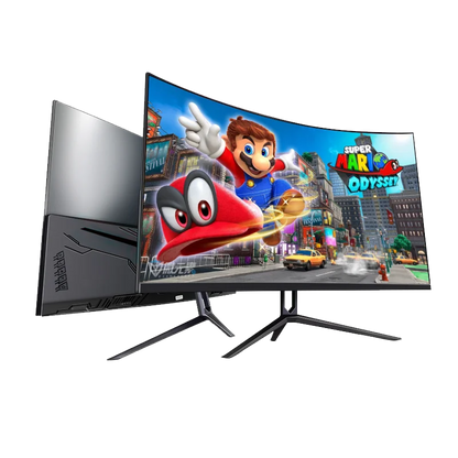 Anmite 27 inch 75hz HDR Curved FHD 1920 x 1080 Gaming Monitor