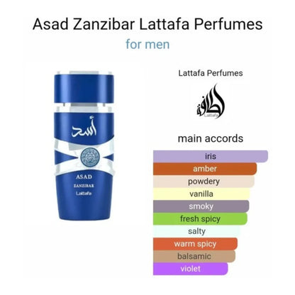 Asad Zanzibar - 100ml EDP