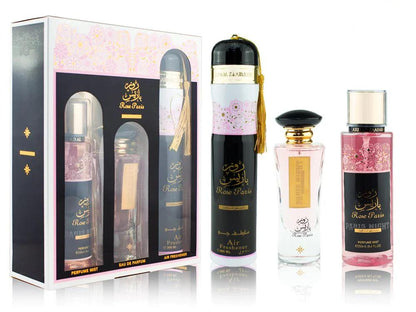 3 in 1 Gift Set - Rose Paris Night Collection