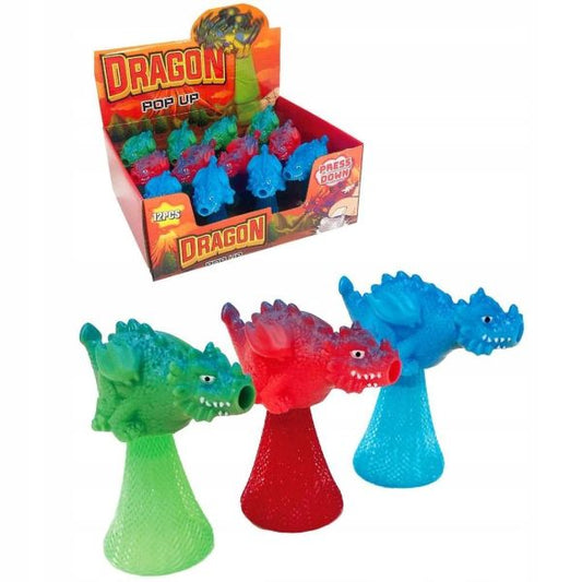 x3 Dragon Pop Up Toys