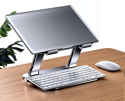 PANTXIKE Laptop Stand Foldable Aluminum Alloy Portable Notebook Stand 10-17 Inch Macbook Air Pro Computer Bracket Laptop Holder